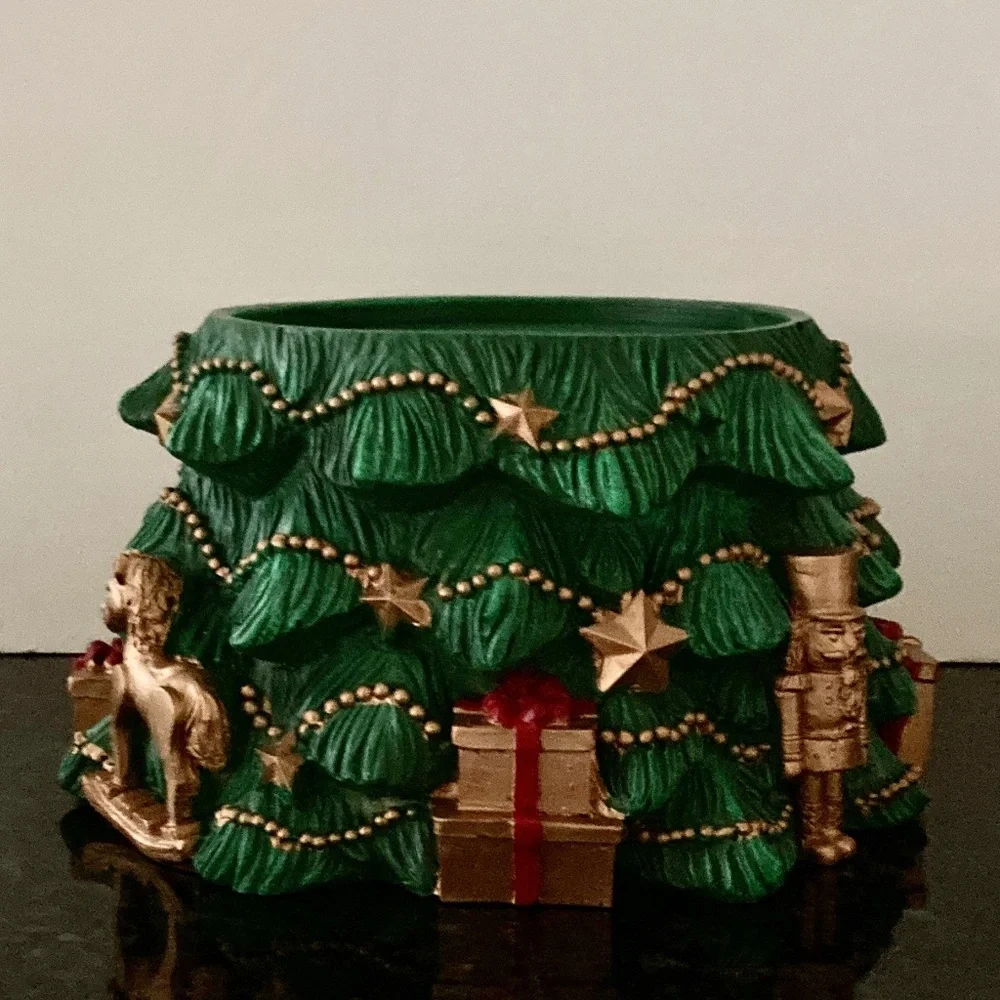 HomeWorx by Harry Slatkin Christmas Tree Candle Pedestal/Holder/NEW!!!